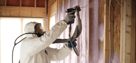 Утепление дома пенополиуретаном (ППУ)